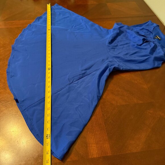 Express Blue Sleeveless Fit & Flare Dress Size 4 - Picture 8 of 8